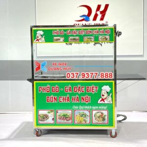 Tủ bán phở bò gà bún chả Hà Nội 1m5
