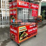 Xe đẩy bán bánh mì Kebab 1m2 Nhật’d