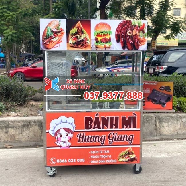 Xe Doner Kebab 1m2 Hương Giang bền bỉ