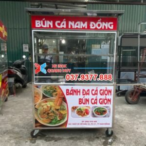 Xe bán bún cá 1m5 Nam Đồng
