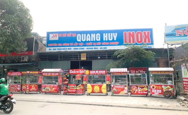 Bán xe bánh mì Quang Huy