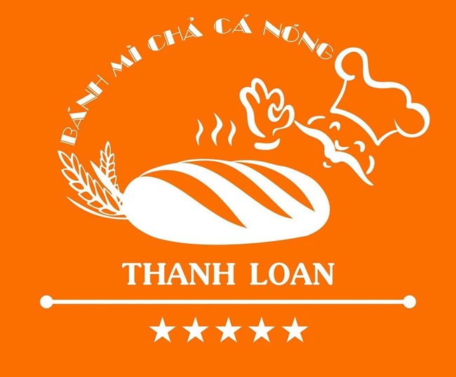 logo bánh mì chả cá thanh loan
