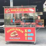 Xe bán bánh mì Doner Kebab 1m6 Cô Dung